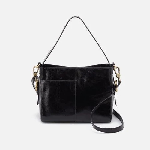 Women's bags with top handle and shoulder strap for versatile carrying options-Hobo Render Small (Black) Crossbody Purse