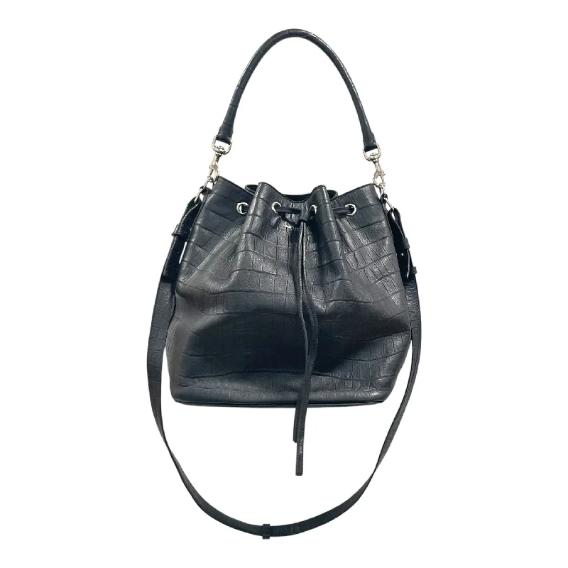 Practical women's bags with internal zip pockets and adjustable shoulder strap for comfort-SAINT LAURENT/Hand Bag/OS/Leather/BLK/SAINT LAURENT BLACK LEATHER