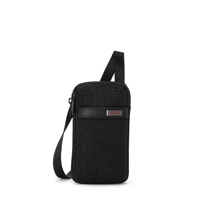 Women's bags with functional compartments and sleek, clean lines for practicality and style-TUMI Alpha Small Crossbody Pouch