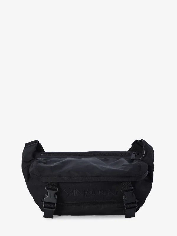 Practical women's bags with adjustable straps and spacious interior for versatility-SAINT LAURENT CROSSBODY BAG IN NYLON