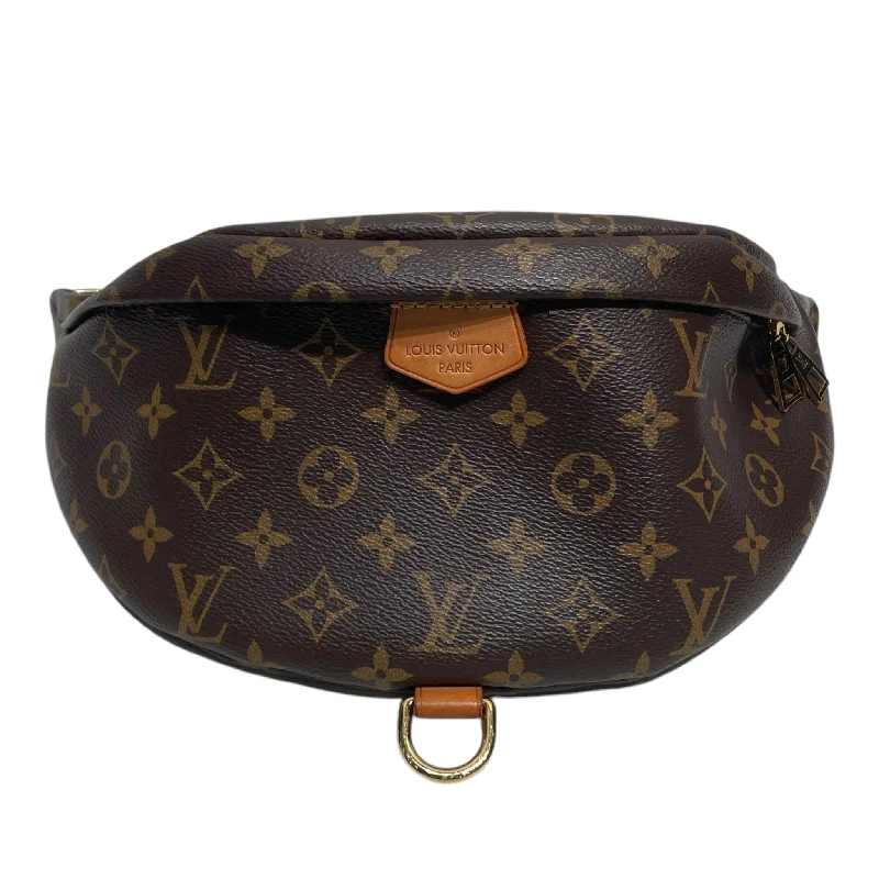 Trendy women's bags with textured fabric and minimalist design for modern chic-LOUIS VUITTON/Fanny Pack/Monogram/Leather/BRW/Bum Bag