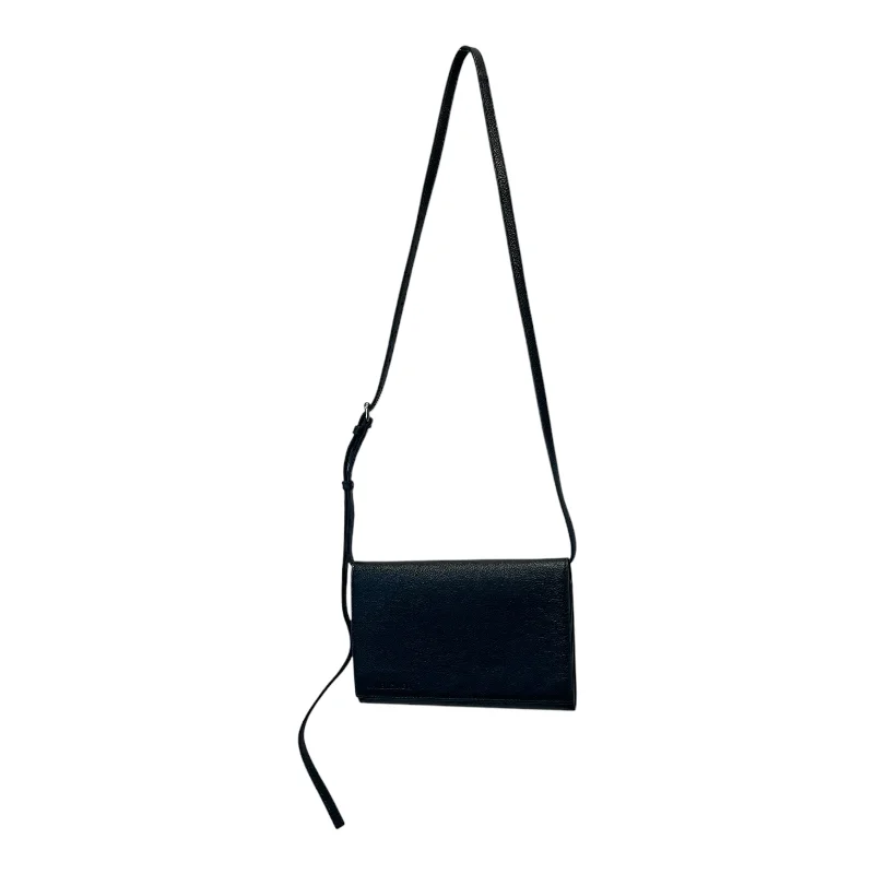 Women's bags with sleek silhouette and smooth finish for everyday wear-BALENCIAGA/Cross Body Bag/Leather/BLK/