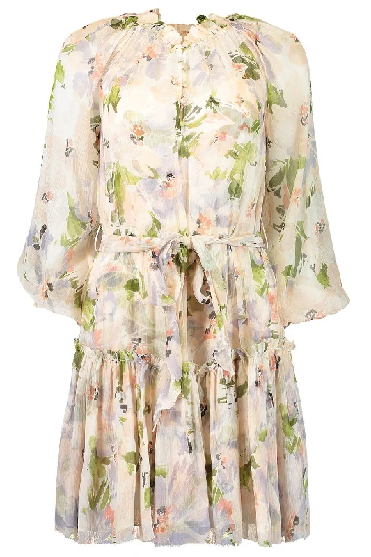 Vintage Dresses for Nostalgia -Jenny Dress - Lilac Floral