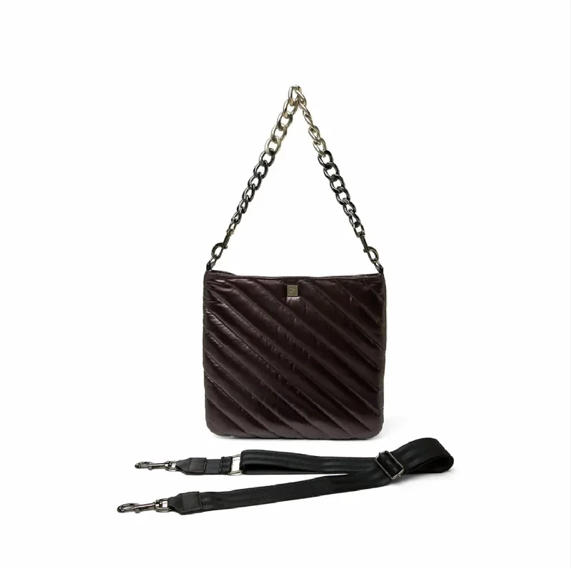 Women's bags with soft faux suede material and chic design for versatile wear-Women's The Wanderer Crossbody Bag In Pearl Fig