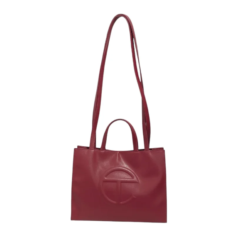 Stylish women's bags with minimalistic design and soft leather for everyday wear-Telfar/Tote Bag/Leather/BRD/