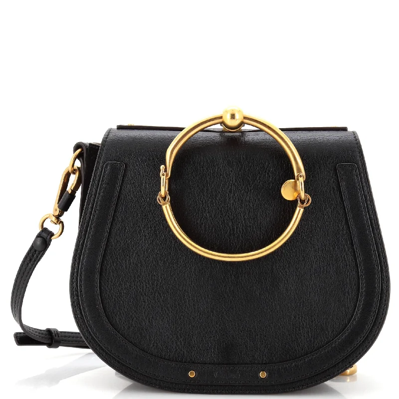 Elegant women's bags with leather detailing and minimalist shape for sophisticated look-Nile Crossbody Bag Leather Medium