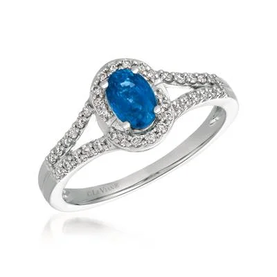 Rings with channel-set turquoise for color -14K W/G RING 0.24 DIA 0.67 SA |EH|