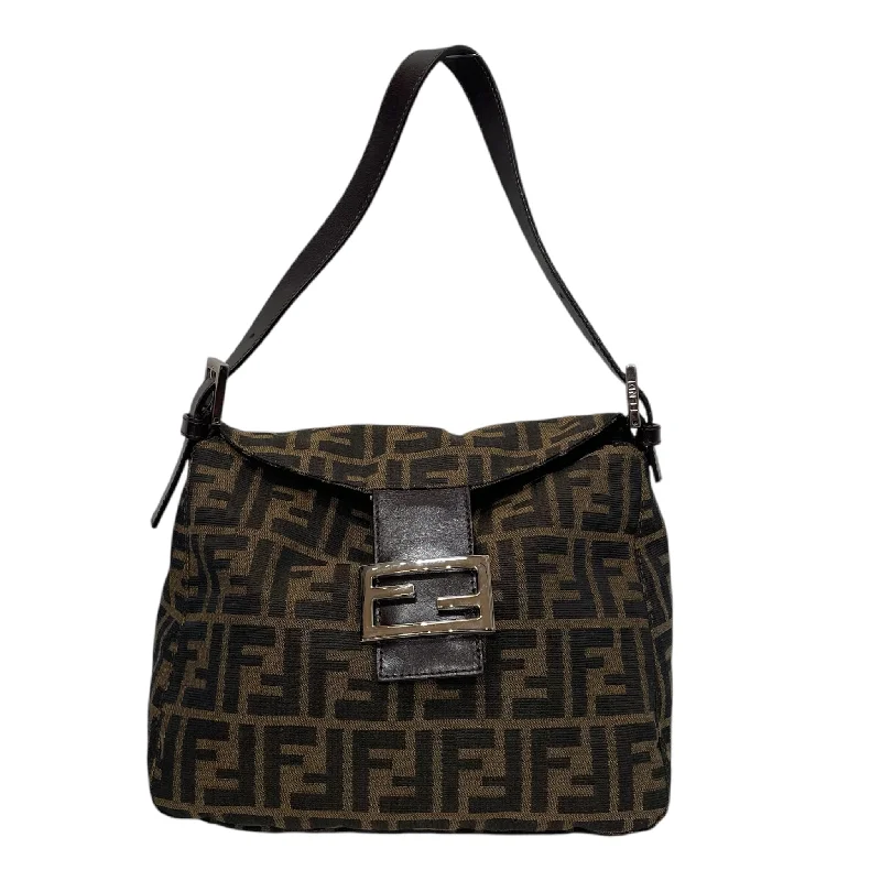 Women's bags with floral embroidery and soft leather for boho-inspired looks-FENDI/Hand Bag/Graphic/BRW/Fendi Light Brown