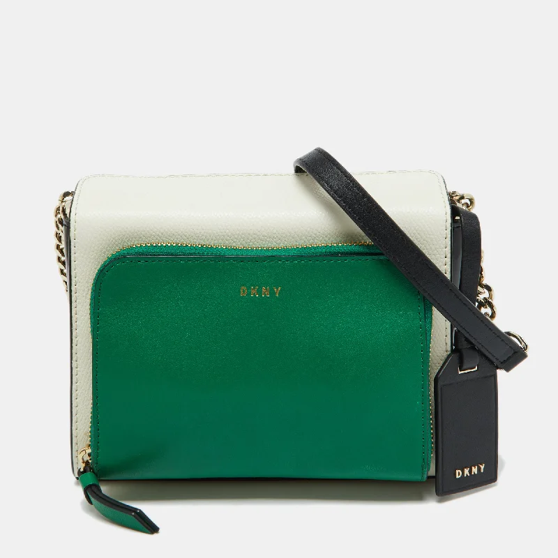 Women's bags with detachable straps and versatile design for different occasions-Dkny Multicolor Leather Bryant Park Crossbody Bag