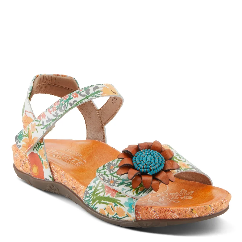 Stylish sandals for women with platform soles and trendy ankle straps-L'ARTISTE GLADYSTEE SANDALS