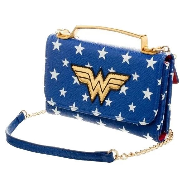 Women's bags with anti-theft design and hidden zippers for added security-Wonder Woman Hybrid Crossbody Purse