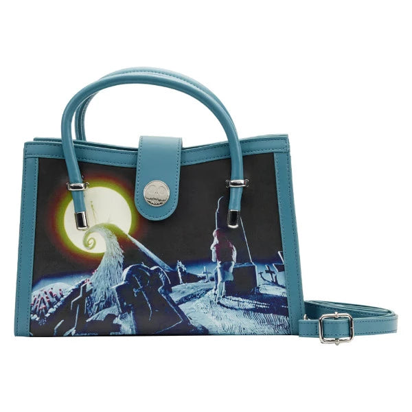 Stylish women's bags with minimalistic design and soft leather for everyday wear-Disney Loungefly Nightmare Before Christmas Final Frame Crossbody Bag