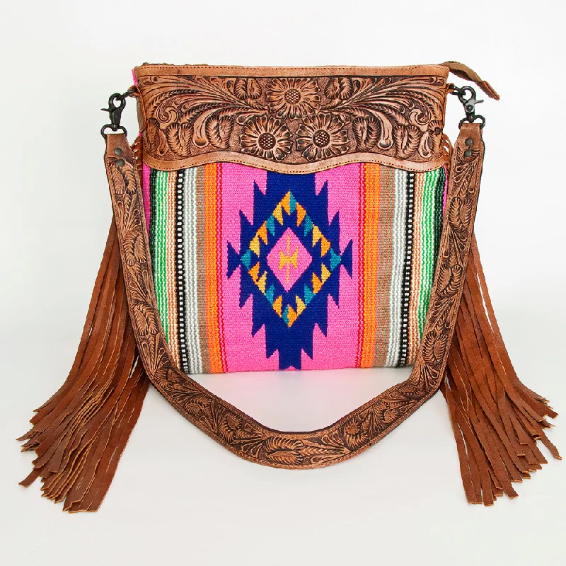 Trendy women's bags with colorful accents and playful details for vibrant fashion-American Darling Crossbody with Fringe