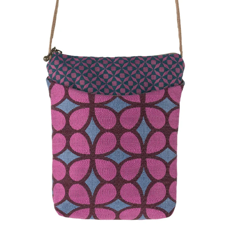 Women's bags with stylish zippers and organized interior for maximum efficiency-Busy Bee Crossbody -Mod Fuchsia