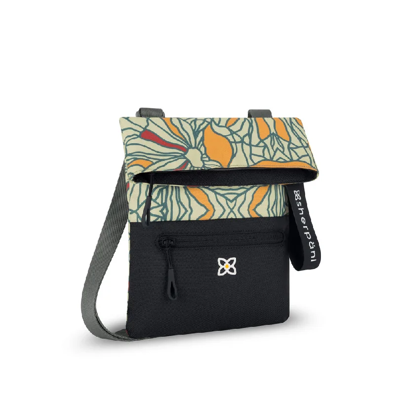 Fashion-forward women's bags with geometric patterns and fun design for bold fashion choices-Pica Minimalist Crossbody - Fiori