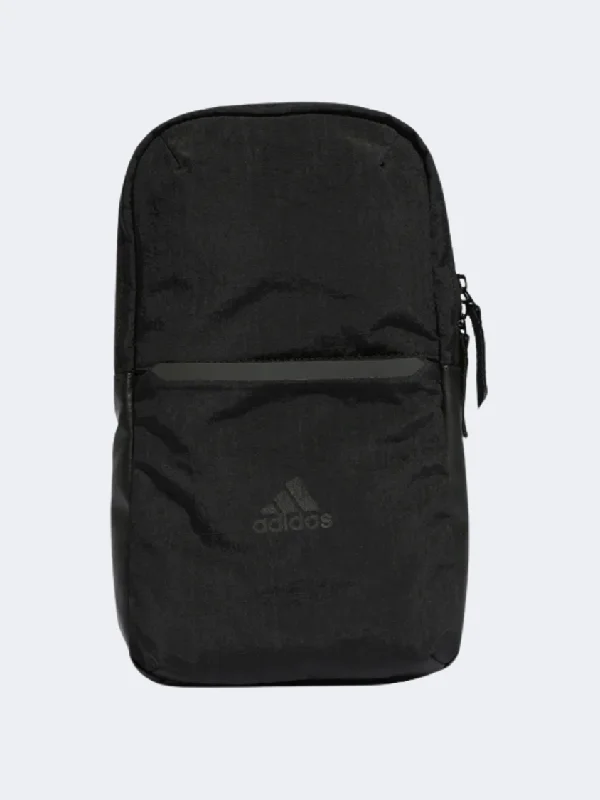 Women's bags with top handle and shoulder strap for versatile carrying options-Adidas X-City Crossbody Unisex Sportswear Bag Black