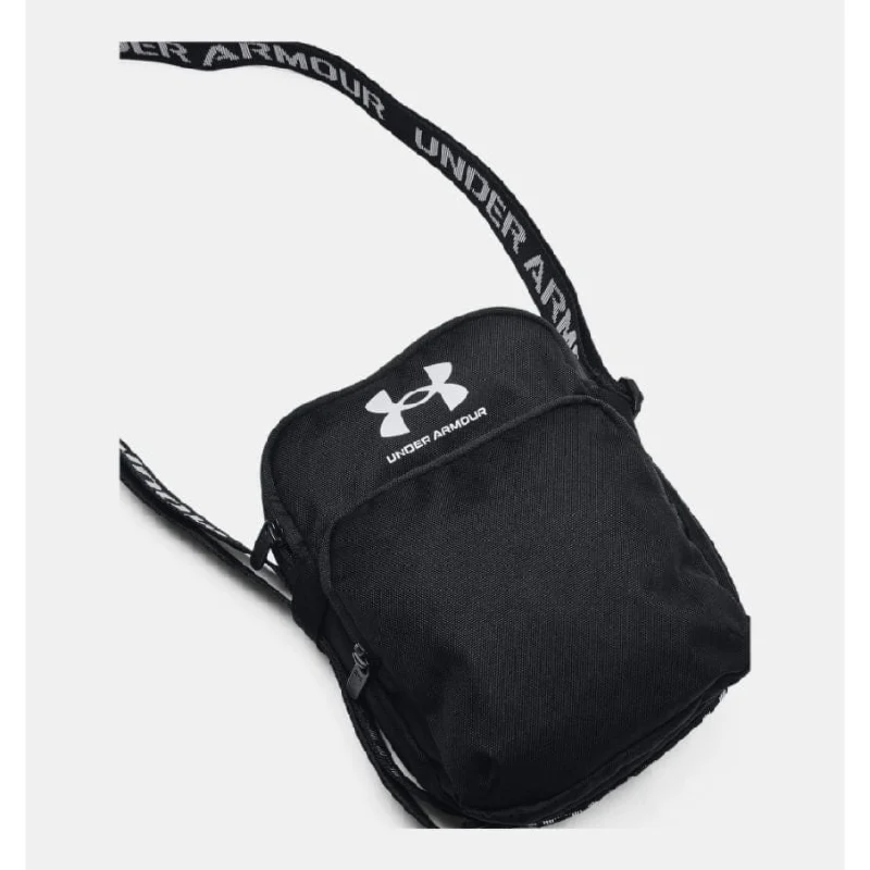 Lightweight women's bags with soft material and easy-to-carry design for convenience-Under Armour Loudon Crossbody Unisex Training Bag Black/White