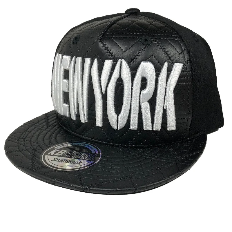 Personalized necklaces and pendants with name engravings for a custom touch-New York Premium Headwear Hip Hop Hiphop Urban Wear Cap Hat Baseball SNAPBACK