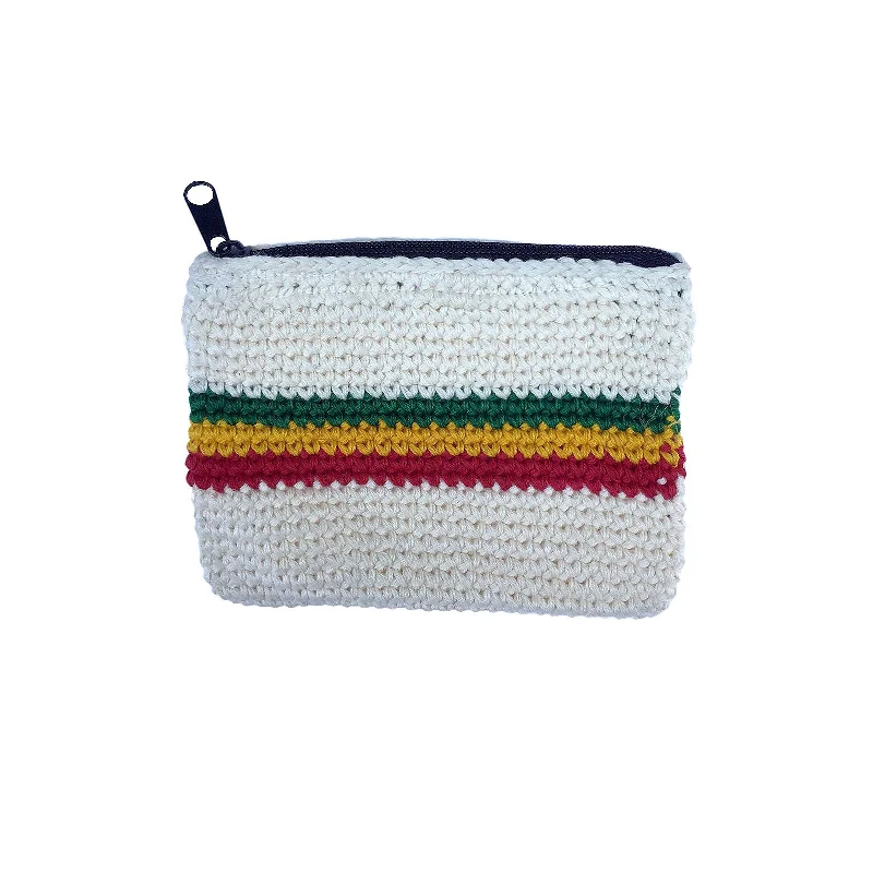 Necklaces and pendants with ocean-inspired designs for a refreshing, beachy feel-Rasta Dread Roots Jamaica Cool Runnings Wallet Purse Babylon Irie Bob Reggae RGY