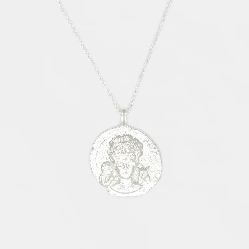 Best necklaces and pendants with rose gold for a warm and romantic appeal-Freya Necklace in Silver