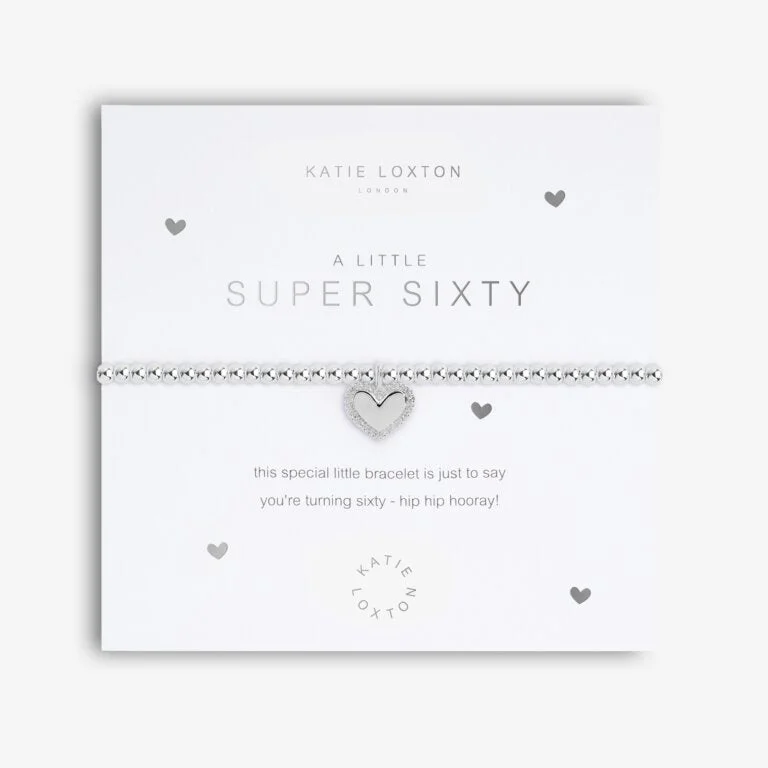 Best necklaces and pendants with heart-shaped lockets for a sentimental keepsake-Katie Loxton A Little Super Sixty